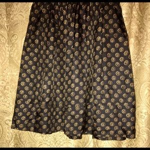 DKNY Skirt Black Silk Skirt Perfect Condition 12